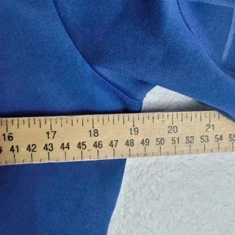 Nike Golf Dri-Fit Blue Size S Long Sleeve Full Zip Polyester Blend Sports Jacket - Picture 5 of 6